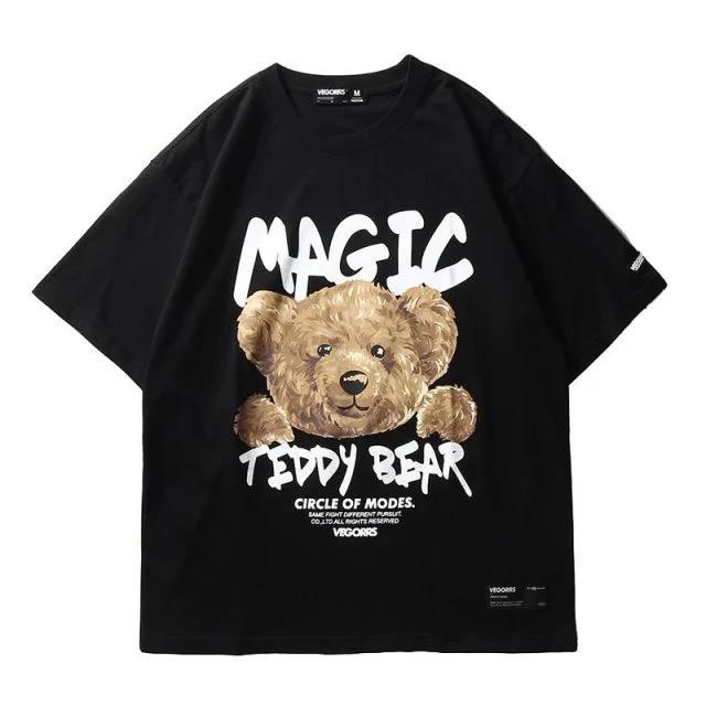 TC -Tshirt Oversize Wanita Motif Magic Bear
