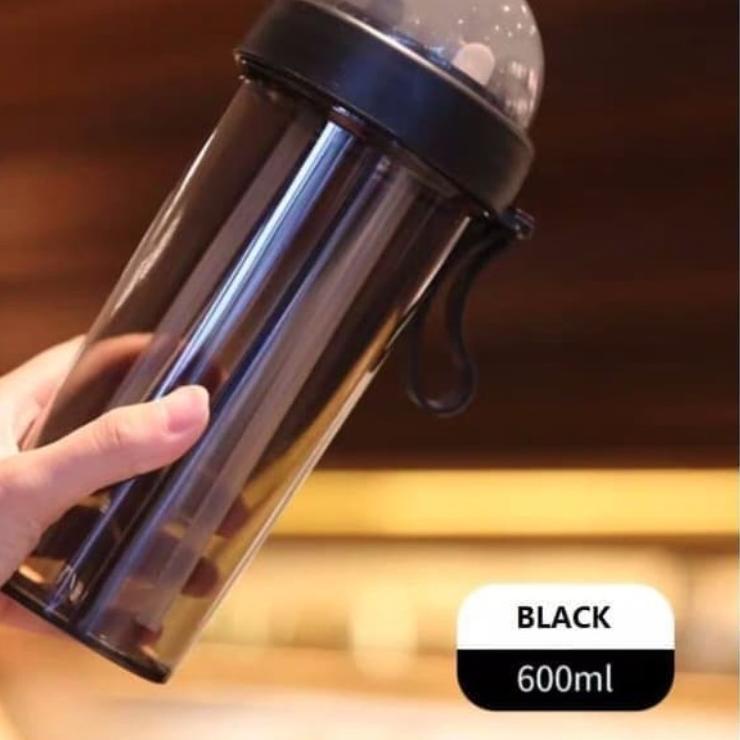 ➼ Botol 2 sisi Kekinian Viral Duet Couple Travel 420 ml Botol Minum Dual Use Dua Sisi Termos Kopi Pa