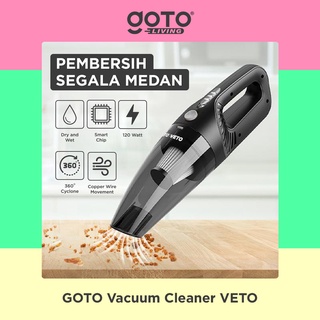 Goto Veto Vacuum Cleaner Alat Penyedot Debu Mobil Portable Wireless