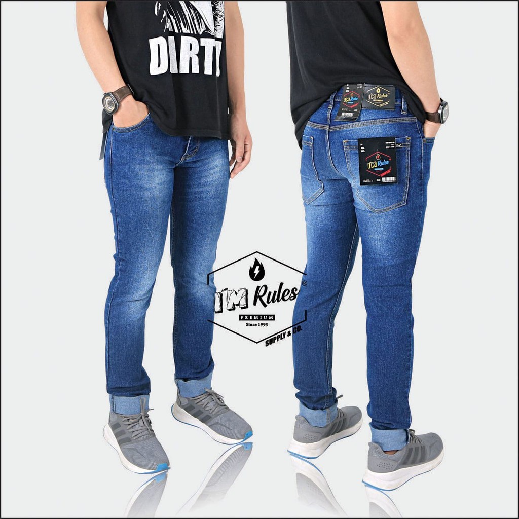 Celana Jeans Pria Skinny Denim I'M Rules (ORIGINAL)