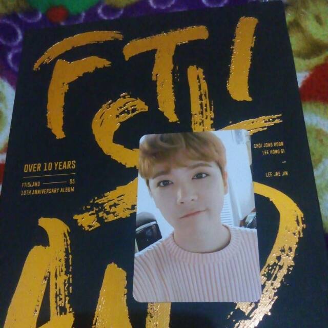 FTIsland *Over 10th years album
