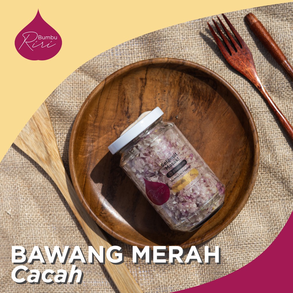 

ORIGINAL Baceman Bawang Merah Cincang / Cacah / Minced Shallot in Oil 250gr