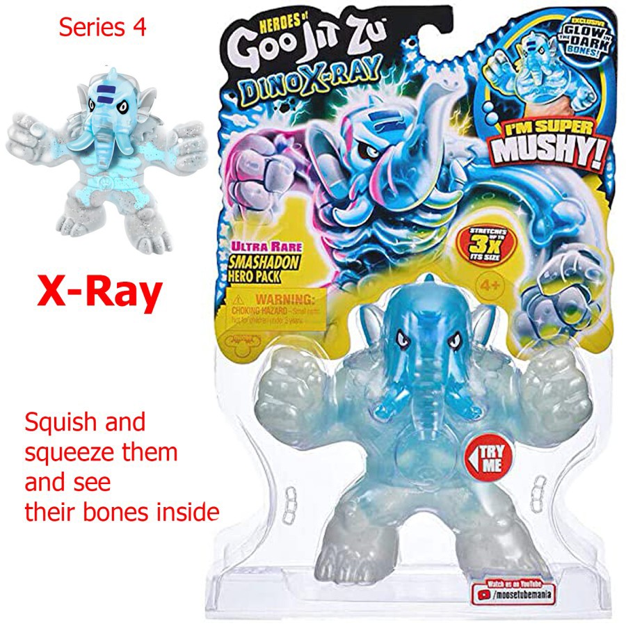 Heroes of Goo Jit Zu Series 4 Dino X-Ray / Xray - SMASHADON ultra rare