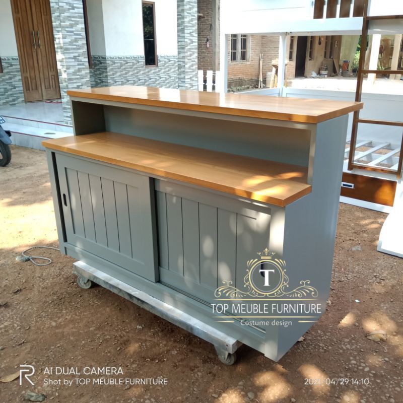 meja bar dapur ( meja dapur,meja makan,meja konsol )