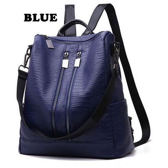 iBag GTF 119 !! Ransel Slempang FASHION WANITA MOTIF CROCO