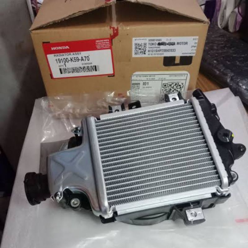 RADIATOR ASSY VARIO 150/125 FI ESP LED K59 , 19100k59a70/19100k59a11 2017-SEKARANG