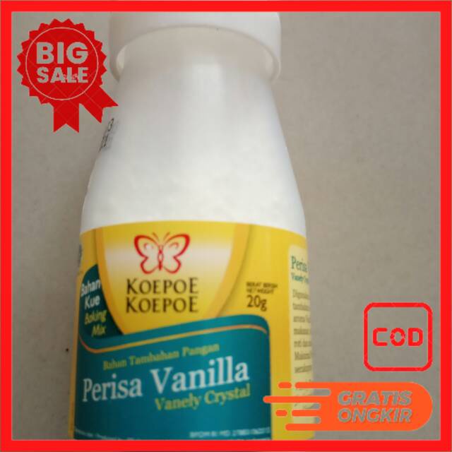 

Koepoe perisa vanila 20gr PROMO