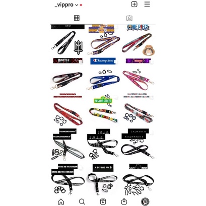 

SALE LANYARD!!! 30K AN AJA!!!