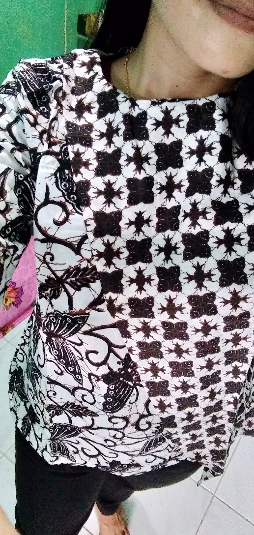 Atasna Batik Wanita Ppbtk07 Modern Batik Cassual Atasanbatik Wanitabatik /atasanwanita/atasanbatik
