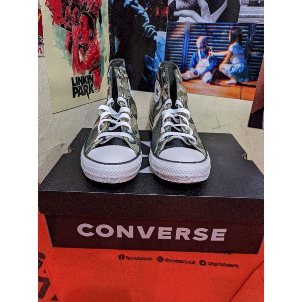 Converse CTAS Hi Hybrid Camo Wordmark Light Field Surplus ArmyBNIB 100% ORIGINAL 
Art : 171454c