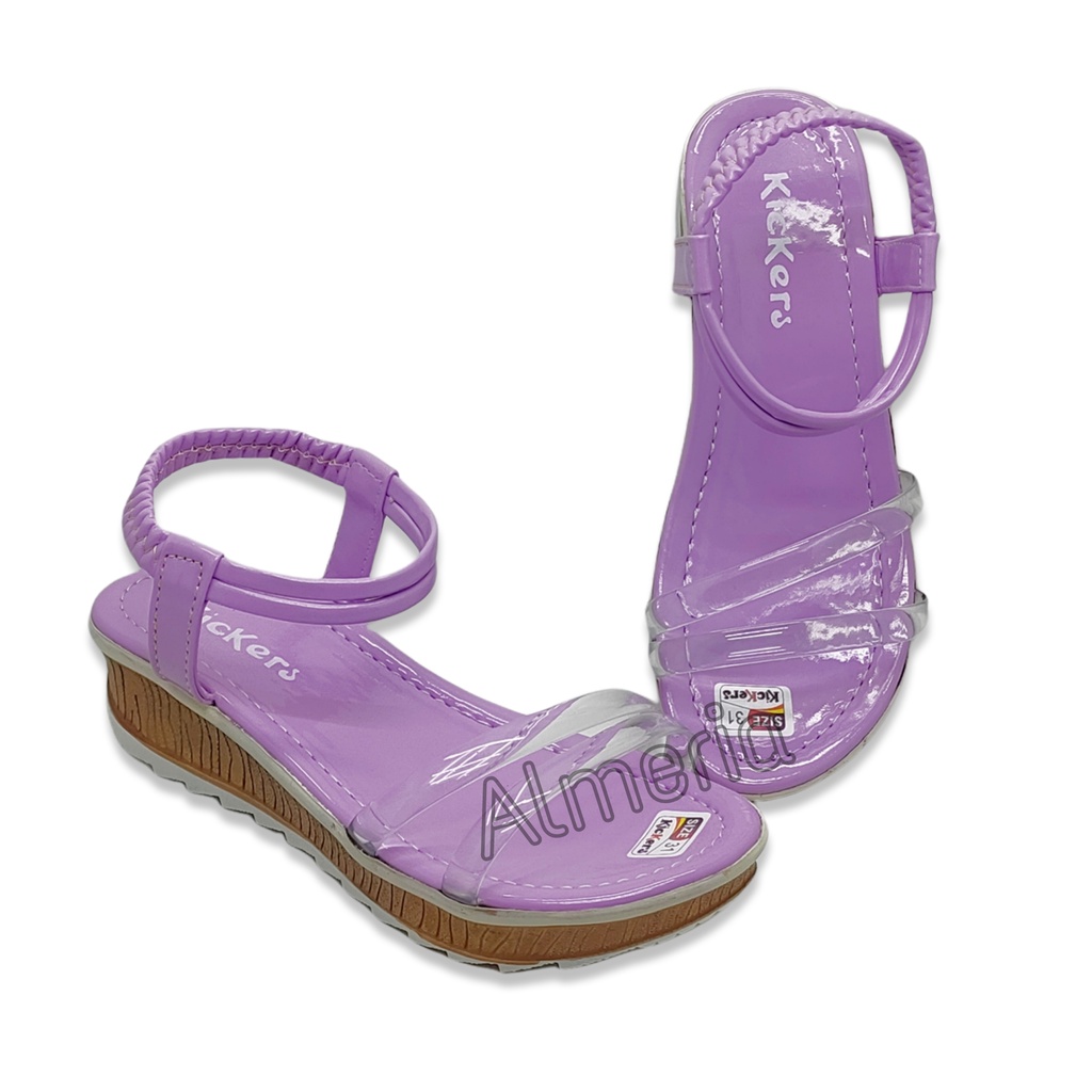 Sandal Anak Perempuan Kickers Slip On Modis | Sandal Anak Import | Sandal Anak Terbaru