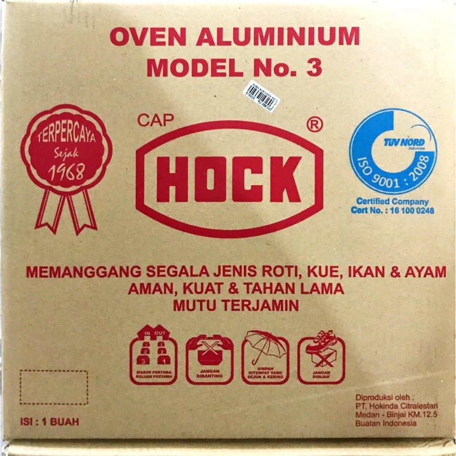 HOCK Oven Tangkring No 3 - Oven Bakar Putaran Hawa - Oven kompor