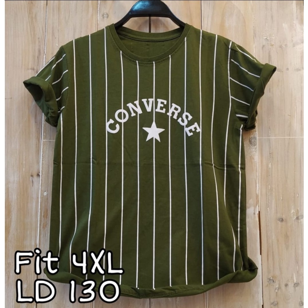 Kaos Wanita Fit 4XL LD 130 cm Lengan Pendek Baju Perempuan Distro Jumbo Oversize Bigsize Pakaian Tsh