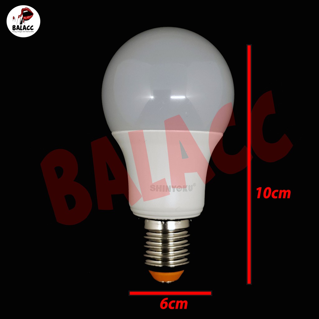 Lampu Led Shinyoku Mutiara 5 Watt Garansi 1 Tahun / Lampu Shinyoku 5w / Lampu Bohlam 5 Watt