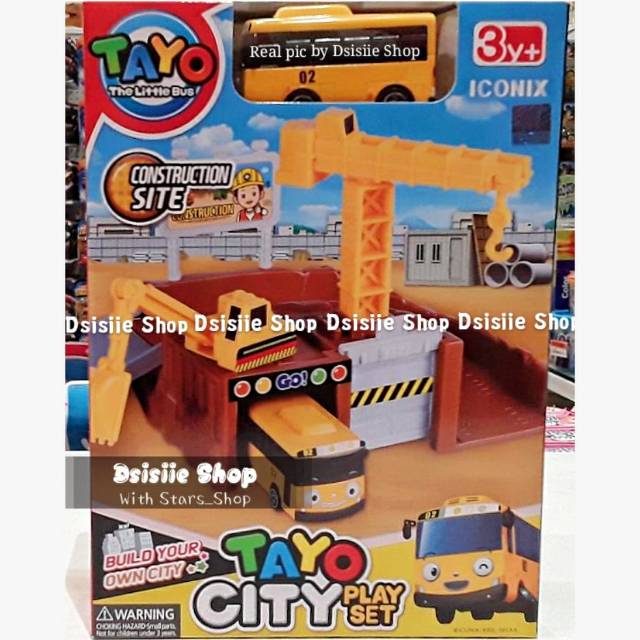 Tayo The Little Bus Track Tayo playset Original Made in Korea / Mainan Mobil Tayo / Tayo set Track