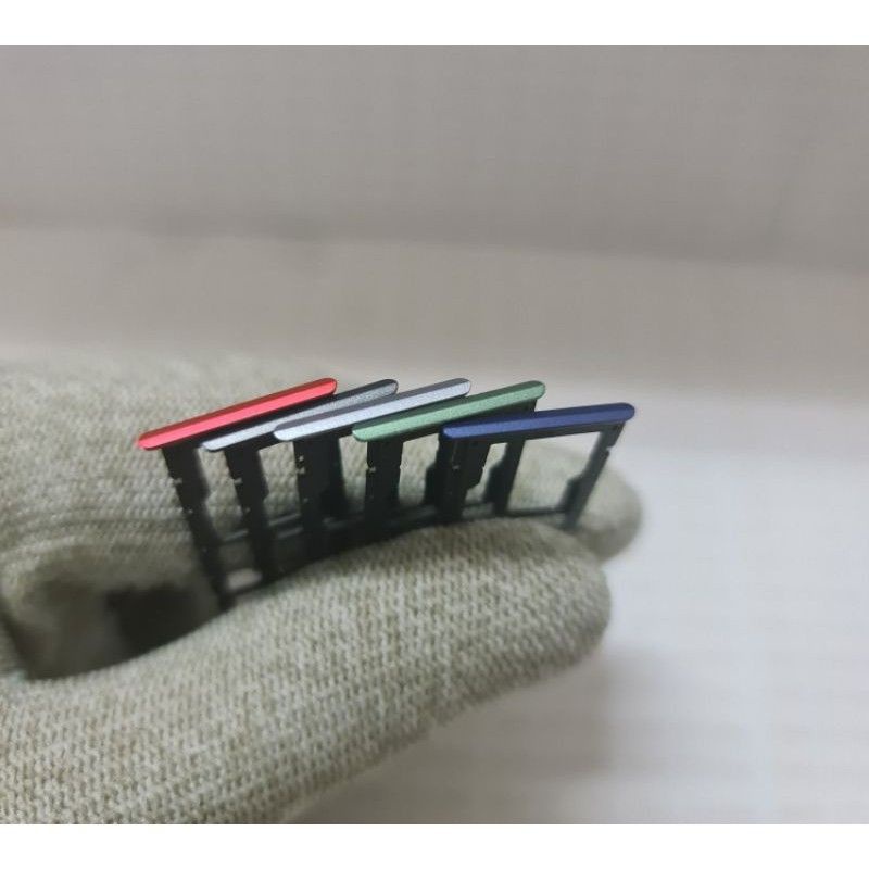 SIMTRAY SIMLOCK SLOT SIM TEMPAT KARTU SIMCARD REALME C11 C12 C15 ORIGINAL