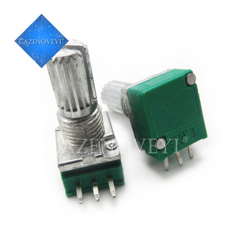 5pcs/lot RK097N 5K 10K 20K 50K 100K 500K B5K with a switch audio 3pin shaft 15mm amplifier sealing potentiometer In Stock