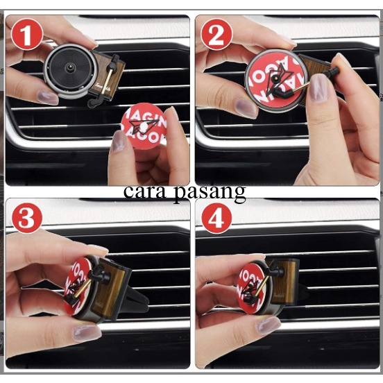 PARFUM KLIP AC // Pengharum Ruangan Mobil Airfreshener Retro Clasic