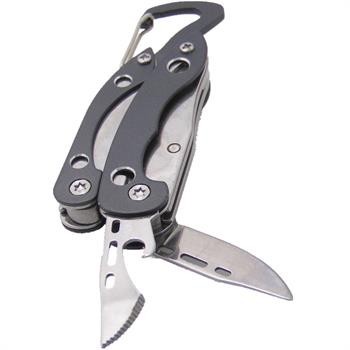 Tang Pisau EDC Multifungsi Stainless Steel - Silver/Black