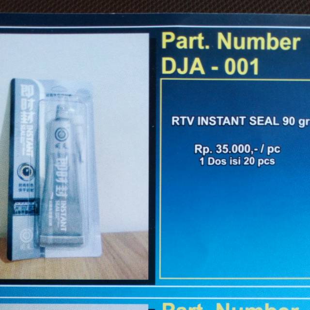 

RTV INSTAN SEAL 90 gram