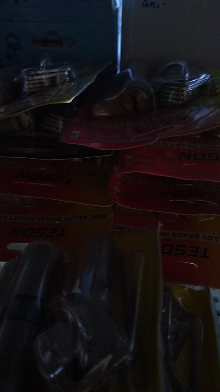 Silinder Kunci Pintu Komputer Set Kuningan - Cylinder Door Lock Computer Key