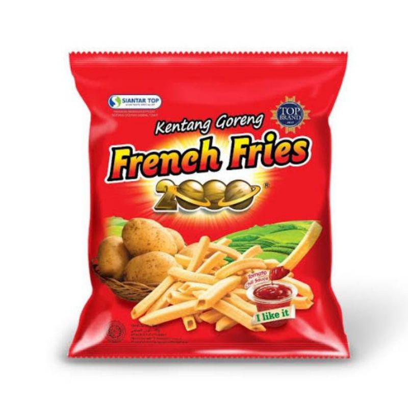 

Snack French Fries 2000 62gr