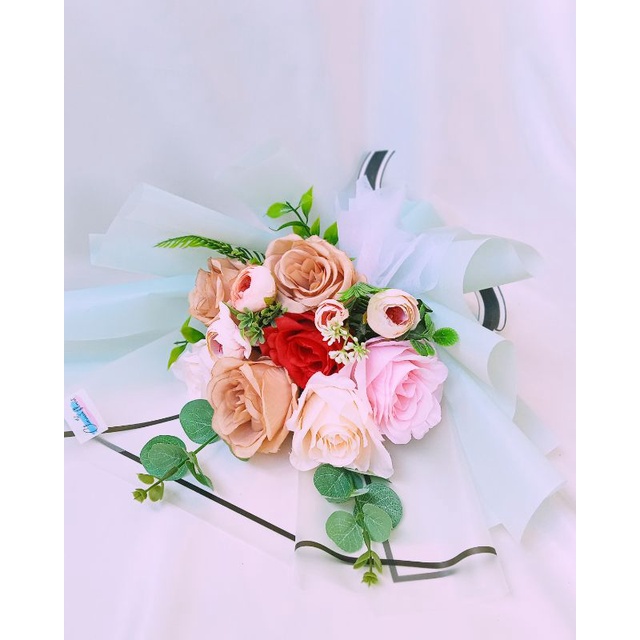 

Buket Bunga Artificial (Medium Large) Wisuda, Ulang Tahun, Anniversary, Hari Ibu, Perayaan lainnya - Medium Artificial Flower Bouquet Graduation, Birthday, Anniversary, Mother's day