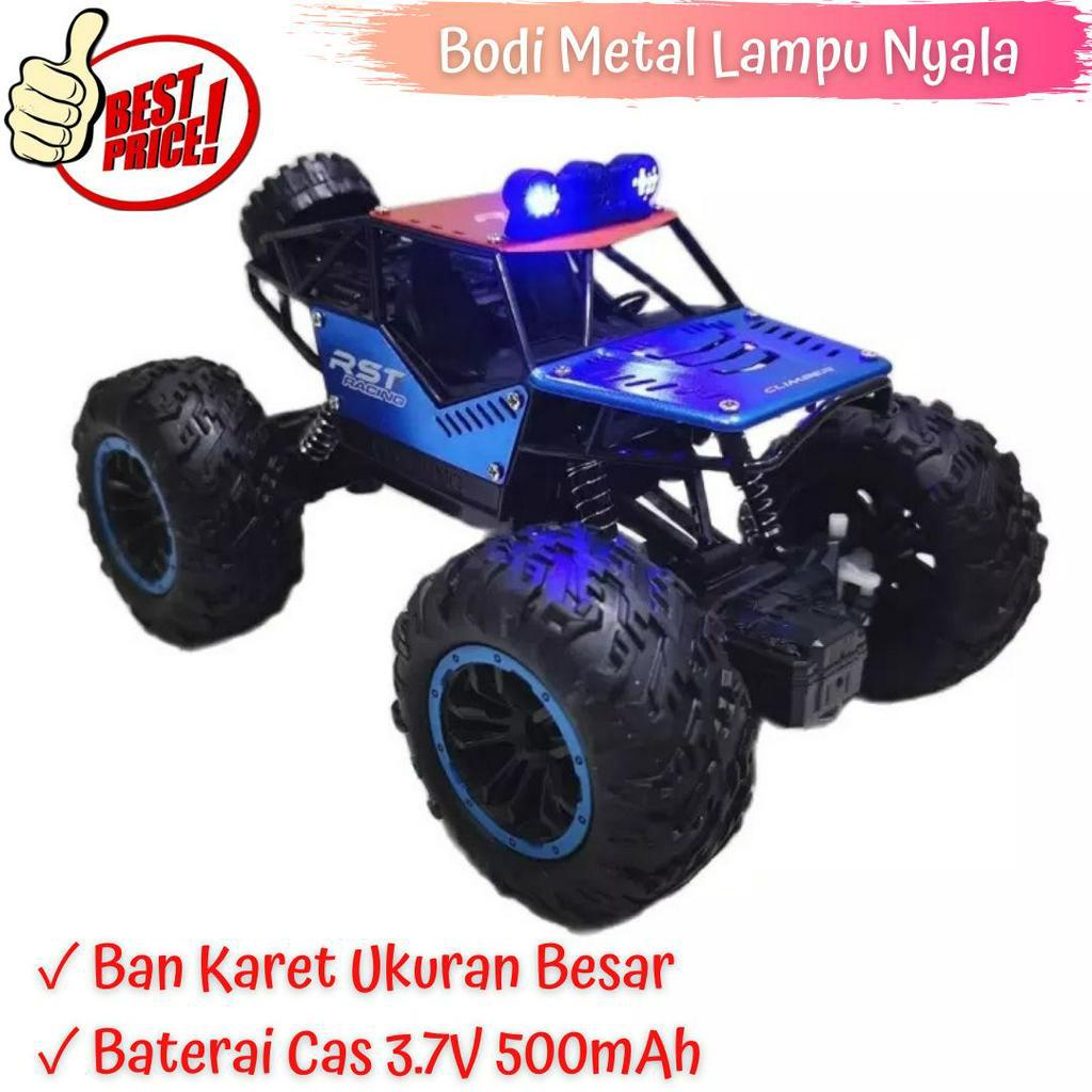 Mobil Remote Control RST Big Foot Bodi Metal Mainan RC Mobil Remot