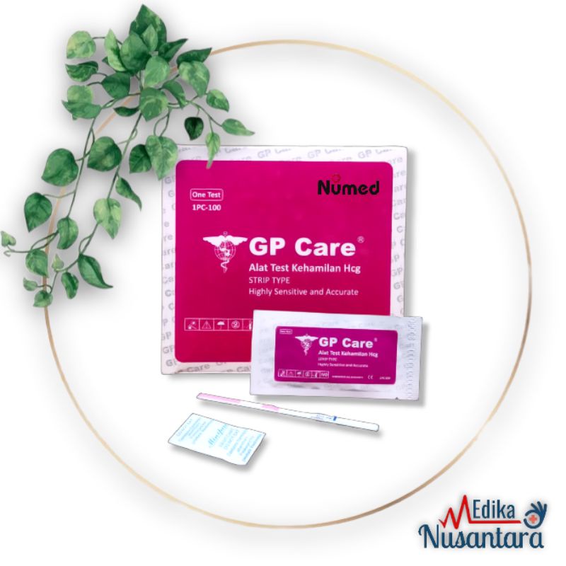 Alat Test Kehamilan Hcg Strip Tes Pack Kehamilan Original GP Care - Harga Satuan