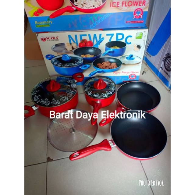 PANCI SUPRA SET 7 PCS ORIGINAL