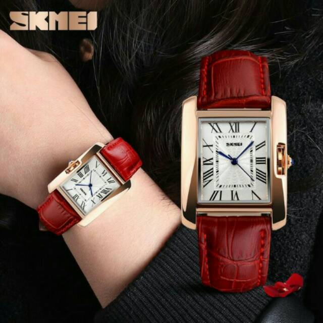 jam tangan SKMEI original import merah maroon