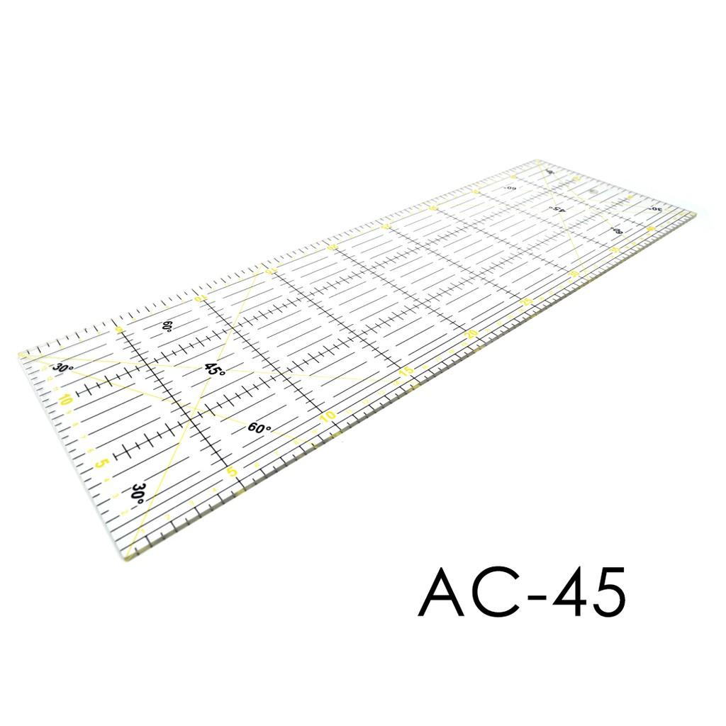 

Freya AC-45 Quilting Ruler - Penggaris Jahit Quilting 15cm x 45cm Best Seller