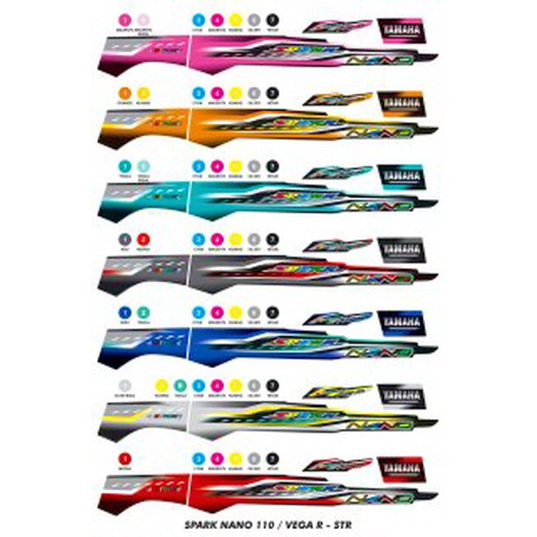 Striping Motor Yamaha Vega R New Spark Nano 01 Shopee Indonesia