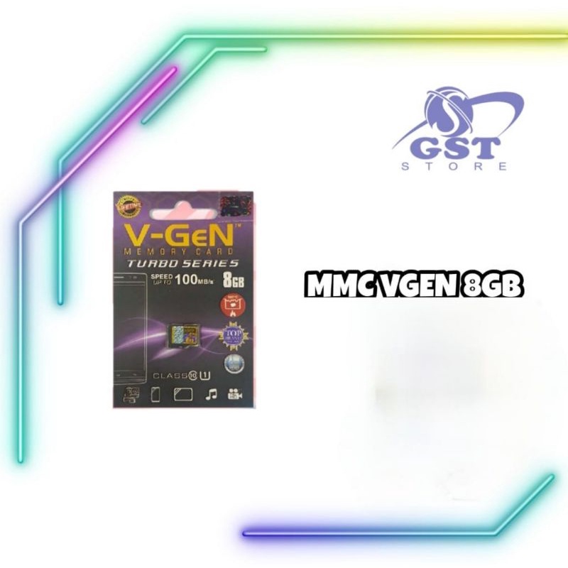 MMC VGEN MICRO VGEN 8GB ORIGINAL VGEN MURMER