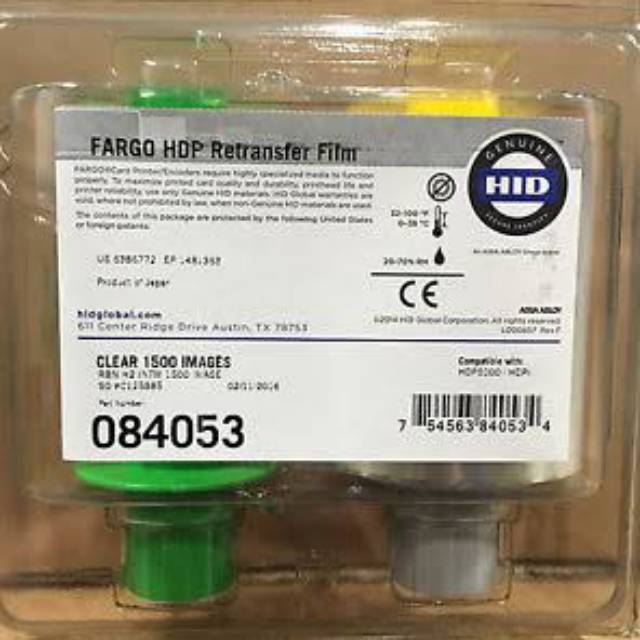 Ribbon Film 84053 Fargo HDP5000 / Fargo / 84053 / Fargo HDP5000 / HDP5000 / Ribbon Film Fargo