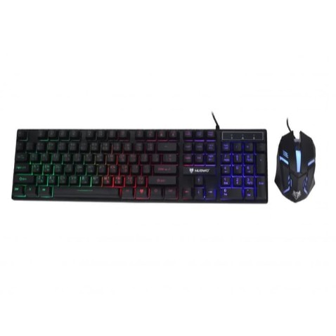 Paket Keyboard Mouse Gaming NUBWO Savitar NKM-623 RGB