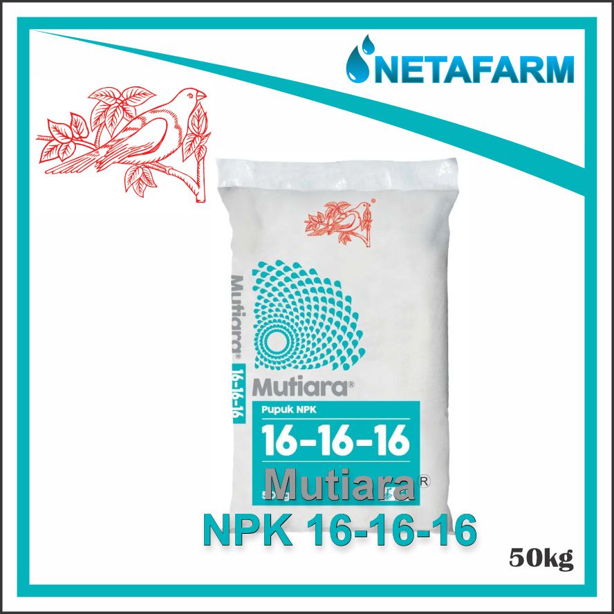 PUPUK MEROKE NPK Mutiara 16-16-16 - Kemasan Karung 50kg