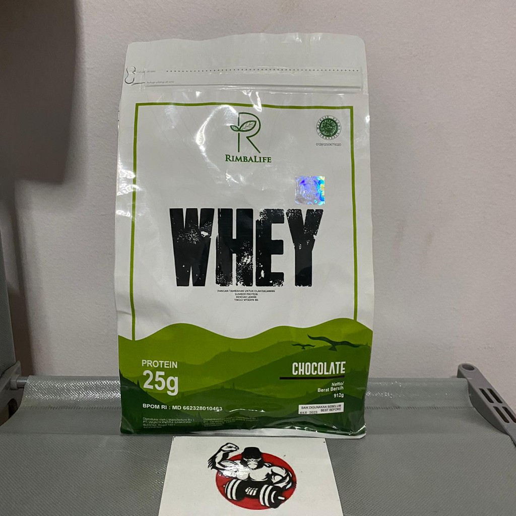 RimbaLife Rimba Whey 2lbs &amp; 3lbs BPOM Halal MUI RimbaWhey Rimba Life Protein Concentrate Isolate Pro whey