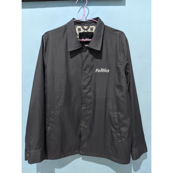 coach jacket feltics reflective
