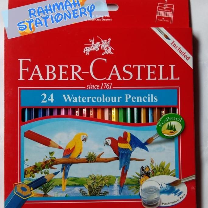 

Faber-Castell watercolours pencil 24 warna / pensil warna 24