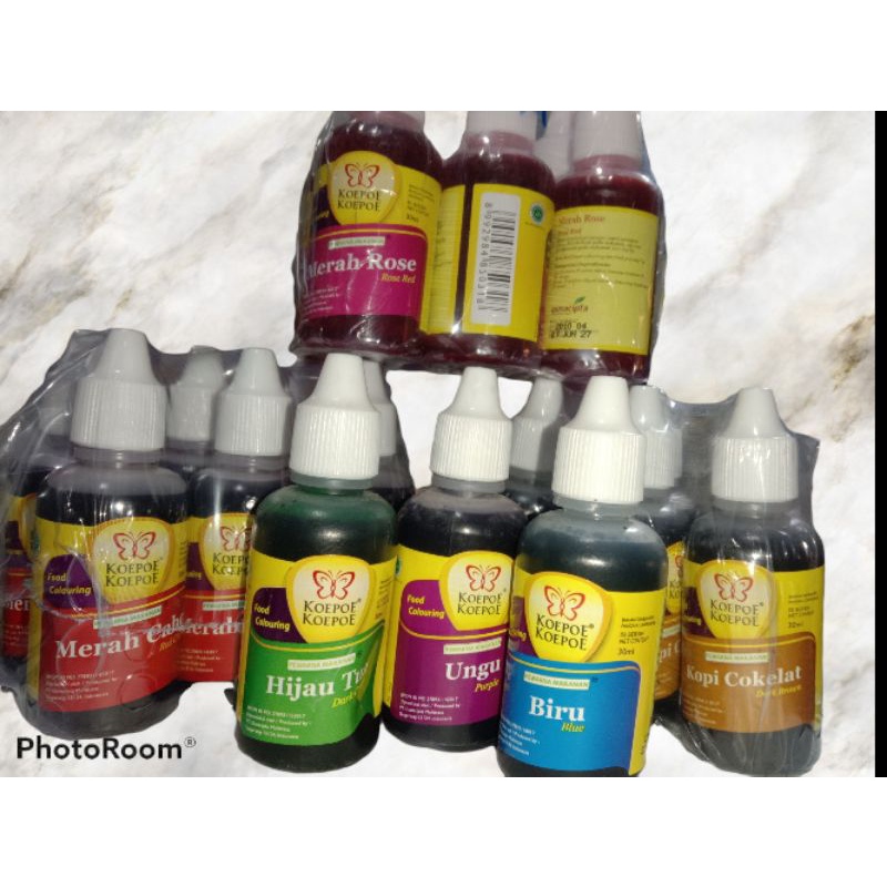 

Pewarna makanan Koepoe-Koepoe