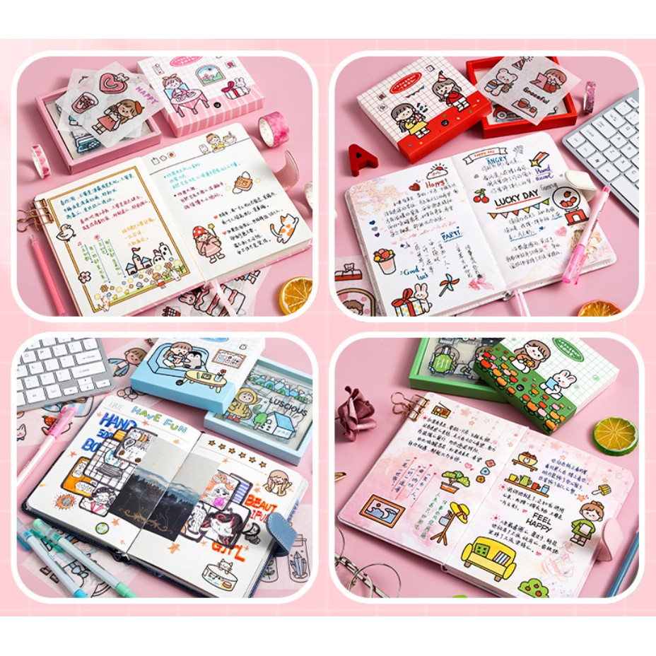 [Bisa COD] STIKER TUMBLR AESTHETIC SET/ Stiker Pack Aesthetic /Stiker Hp Laptop/ Sticker Tumblr 1PCS-7
