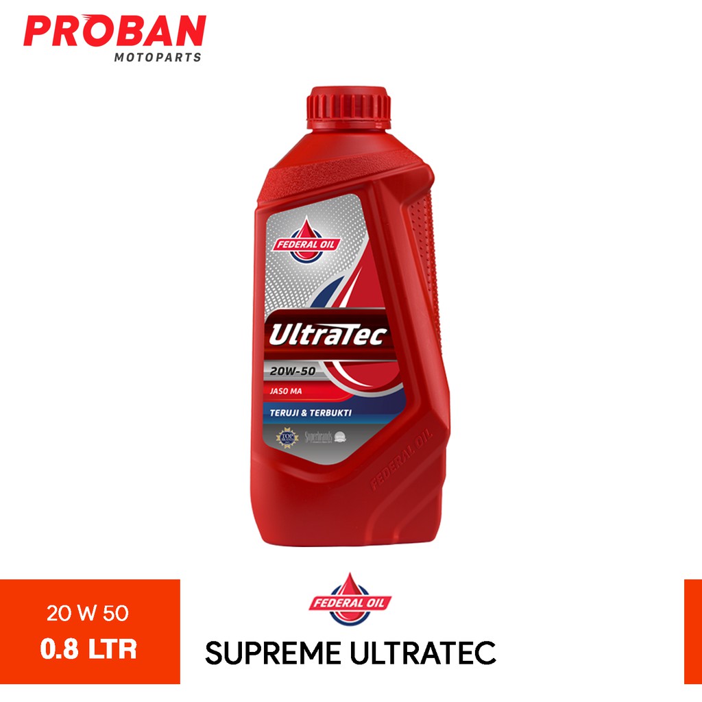 

FEDERAL SUPREME ULTRATEC 0.8LTR SG 20W-50