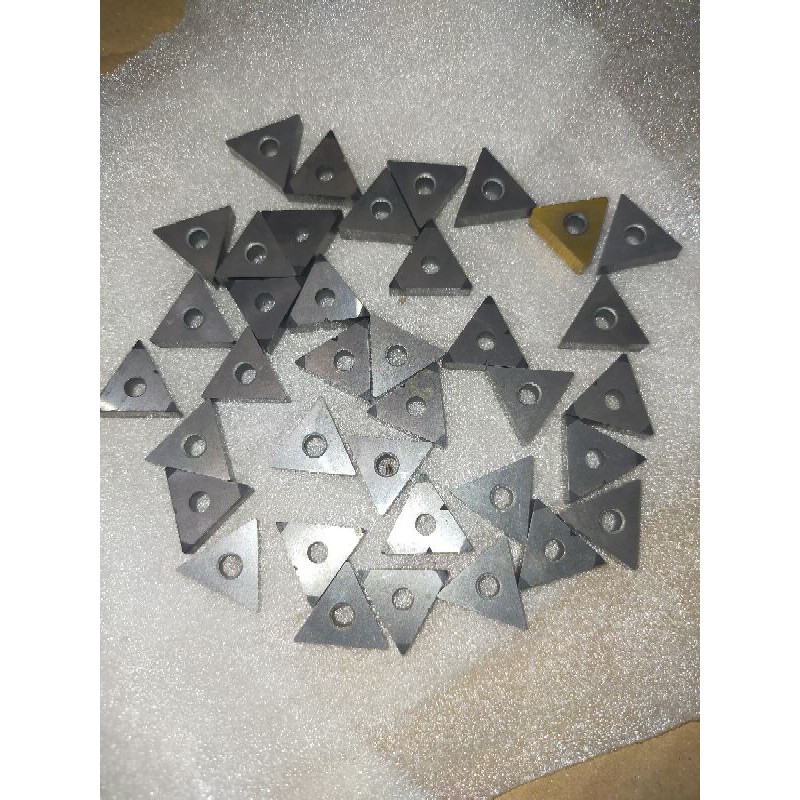 Insert bubut mata bubut TNMG1604 CBN buat matrial baja keras