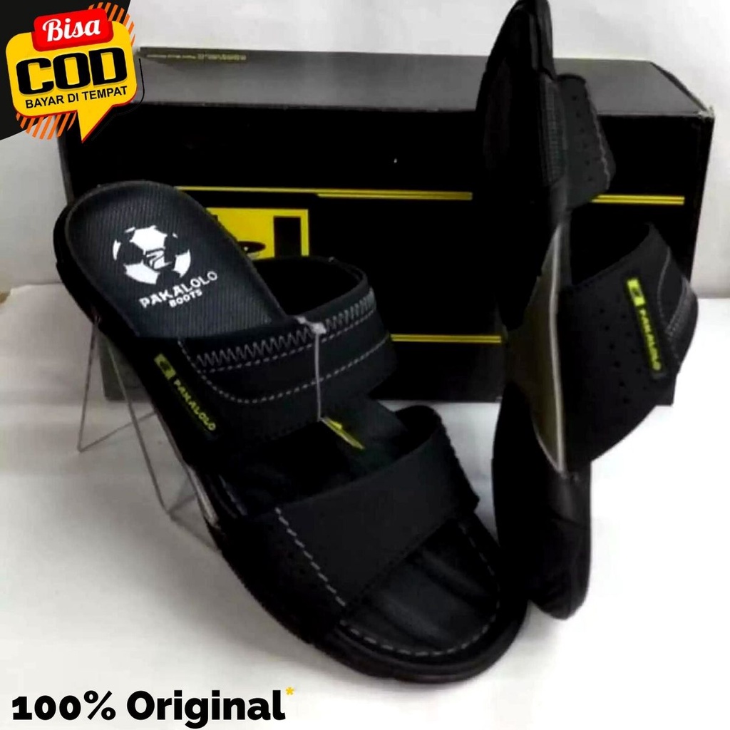 TERLARIS SANDAL PRIA KULIT ASLI PAKALOLO ORIGINAL SANDAL CASUAL PRIA TRENDY