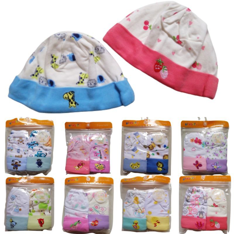 Topi NB 2in1 Topi Bayi