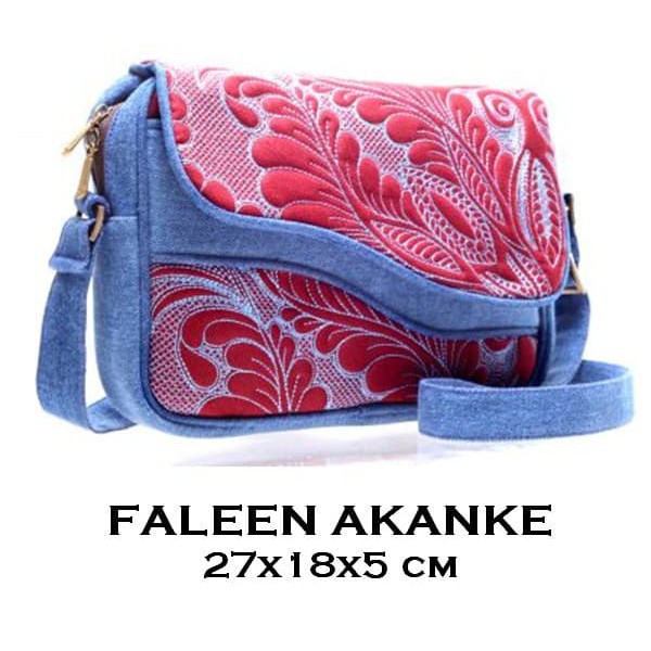 Promo Tas Cewek Akhir Tahun / Mokamula Faleen Bag / Tas Bordir Etnik Murah / Tas Selempang Wanita