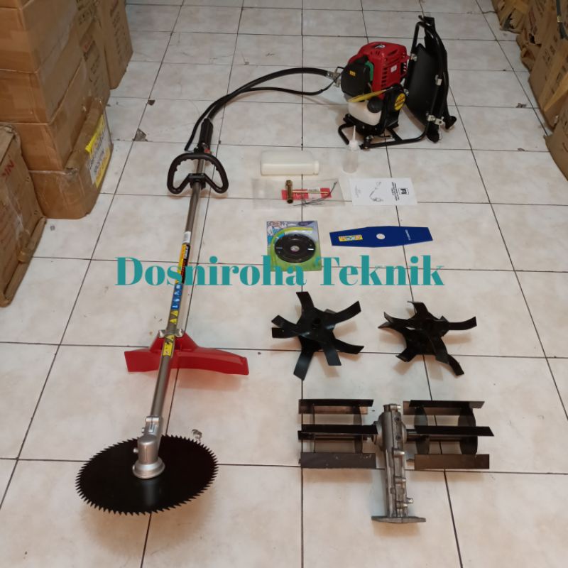 Mesin Potong Rumput Firman 4Tak 5IN1 Multifungsi