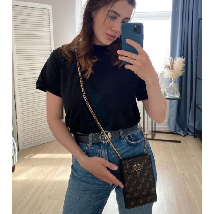 handphone bag tas HP murah tas kecil HP guess phone bag tas selempang handphone branded bag guess or