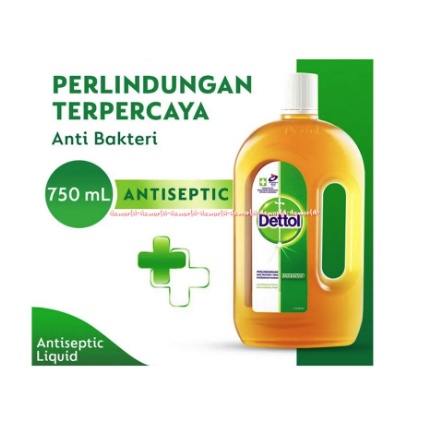 Dettol anti septik disinfektan 750ml Cairan Anti Kuman Detol 750 ml Desinfektan Campuran Saat Mandi Sehat Mengurangi Gatal Iritasi